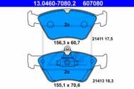 13.0460-7080.2 - Klocki hamulcowe ATE OPEL OMEGA B 94-97 2.0