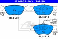 13.0460-7140.2 - Klocki hamulcowe ATE /+CZ/ 