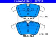 13.0460-7228.2 - Klocki hamulcowe ATE FORD S-MAX 06-