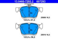 13.0460-7293.2 - Klocki hamulcowe ATE /tył/ VAG GOLF VII 12-