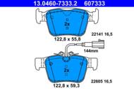 13.0460-7333.2 - Klocki hamulcowe ATE /tył/ ALFA ROMEO GIULIA 15-