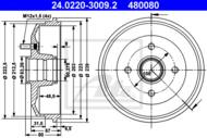 24.0220-3009.2 - Bęben hamulcowy ATE FORD ESCORT 95-99
