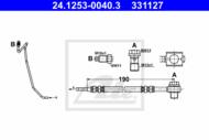 24.1253-0040.3 - Przewód hamulcowy elastyczny ATE /tył P/ VAG A6 97-05