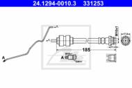 24.1294-0010.3 - Przewód hamulcowy elastyczny ATE /tył L/ FORD MONDEO 07-