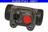 24.3220-1714.3 - Cylinderek hamulcowy ATE /tył L/ RENAULT CLIO 91-98