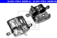 24.3431-1706.5 - Zacisk hamulcowy ATE /przód P/ MITSUBISHI PAJERO 90-00