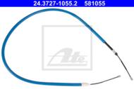 24.3727-1055.2 - Linka hamulca ręcznego ATE /tył P/ RENAULT SCENIC 99-03