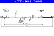 24.3727-1961.2 - Linka hamulca ręcznego ATE /tył L/ TOYOTA VERSO S 10-16