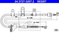 24.3727-3207.2 - Linka hamulca ręcznego ATE /tył P//+ABS/ KIA PICANTO 04-