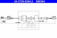 24.3728-0304.2 - Linka sprzęgła ATE PSA BX 82-93