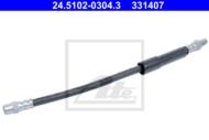 24.5102-0304.3 - Przewód hamulcowy elastyczny ATE /przód/ BMW 3 E30 82-92