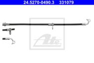 24.5270-0490.3 - Przewód hamulcowy elastyczny ATE /tył/ HONDA CRV II 05-06