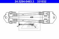 24.5294-0463.3 - Przewód hamulcowy elastyczny ATE /tył/ FORD TRANSIT 00-06