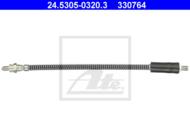24.5305-0320.3 - Przewód hamulcowy elastyczny ATE /tył/ FORD ESCORT 95-99