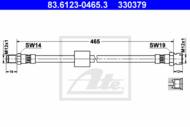 83.6123-0465.3 - Przewód hamulcowy elastyczny ATE DB