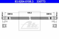 83.6204-0158.3 - Przewód hamulcowy elastyczny ATE /tył/ VAG T4 96-03