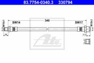 83.7754-0340.3 - Przewód hamulcowy elastyczny ATE DB W123/W124