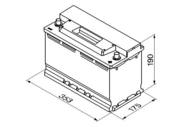 0 092 S30 130 - Akumulator 90Ah 720A P+ BOSCH S3 BLACK 353x175x190