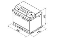 0 092 S40 040 - Akumulator 60Ah 540A P+ BOSCH S4 BLUE 242x175x175 N