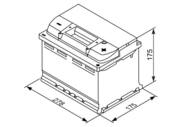 0 092 S4E 070 - Akumulator 65Ah EFB 650A P+ BOSCH START-STOP EFB