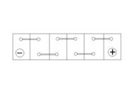0 092 S50 050 - Akumulator 63Ah 610A P+ BOSCH S5 SILVER 242x175x190