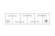 0 092 S5A 050 - Akumulator 60Ah 680 P+ BOSCH AGM /START-STOP/