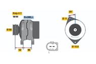 0 124 325 053 - Alternator BOSCH IVECO