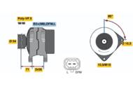 0 124 425 060 - Alternator BOSCH /produkt NOWY-OE!/ OPEL 120A FIAT/OPEL 1.6+T