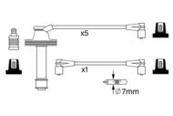 0 986 357 054 - Przewód zapłonowe BOSCH /kpl/ RENAULT/VOLVO