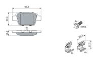 0 986 494 030 - Klocki hamulcowe BOSCH /tył/ FIAT STILO 01-