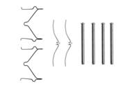 1 987 474 208 - Zestaw klocków hamulcowych BOSCH 