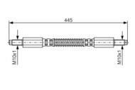 1 987 476 925 - Przewód hamulcowy giętki BOSCH 