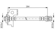 1 987 481 794 - Przewód hamulcowy giętki BOSCH 