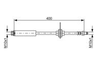1 987 481 944 - Przewód hamulcowy giętki BOSCH 
