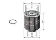 F 026 402 223 - Filtr paliwa BOSCH MITSUBISHI