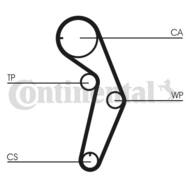 CT1048 CON - Pasek rozrządu CONTITECH 