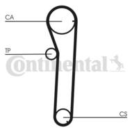 CT817 CON - Pasek rozrządu CONTITECH 39103X3/4"