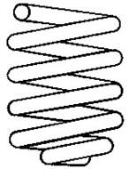 997 612 - Sprężyna zawieszenia SACHS AUDI