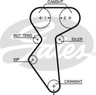 5419XS G - Pasek rozrządu GATES DAEWOO (127)