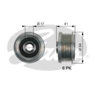 GM290009-1 - Sprzęgło alternatora SCRIPTUM OPEL ASTRA J 1.7CDTi 11-/MERIVA B/MOKKA