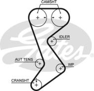 T265 G - Pasek rozrządu GATES CHRYSLER