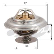 TH14387G1 G - Termostat GATES VAG