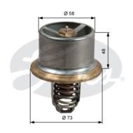 TH51180G1 G - Termostat GATES 