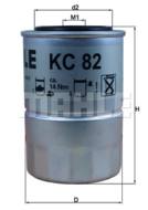 KC82D KNE - Filtr paliwa KNECHT 