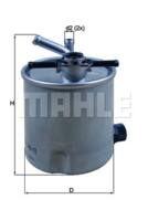 KL440/43 MAH - Filtr paliwa MAHLE 