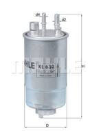 KL630 MAH - Filtr paliwa MAHLE 