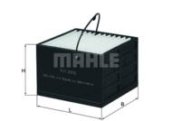 KX395 MAH - Filtr powietrza MAHLE 