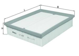 LX622 MAH - Filtr powietrza MAHLE 