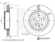 ADA104379 BLP - Tarcza hamulcowa BLUEPRINT 