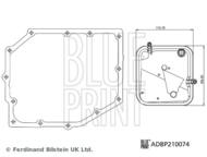 ADBP210074 BLP - Filtr skrzyni biegów BLUEPRINT 